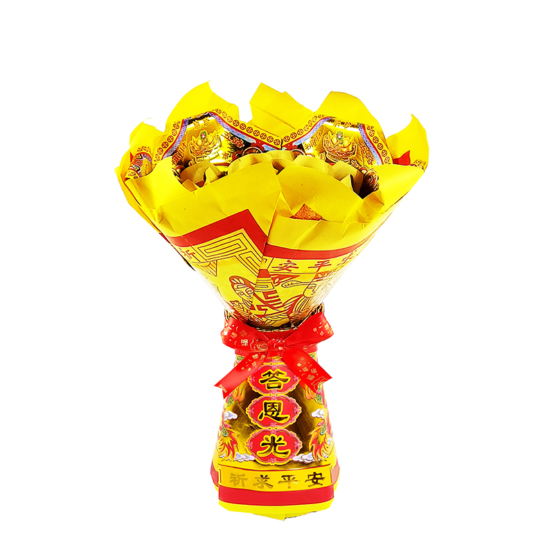 【祭祀用品】福德正神 祈求平安 答謝花束